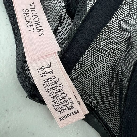 VS Lot of 2 Push Up Bras 30DD Very Sexy Body By Victoria Leopard Pink Lace - Picture 8 of 11